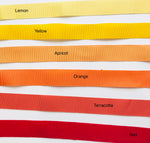 hat ribbon colours - yellow red