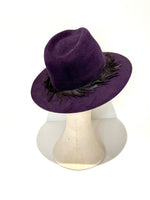 Plum Feather Fedora(Ready to Ship)