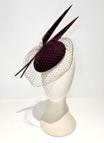 Felt Suki Hat - Burgundy