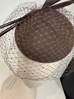 Felt Suki Hat - Brown  (Ready to Ship)