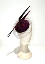 Felt Suki Hat - Burgundy