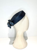 Teresa Navy Pillbox Hat