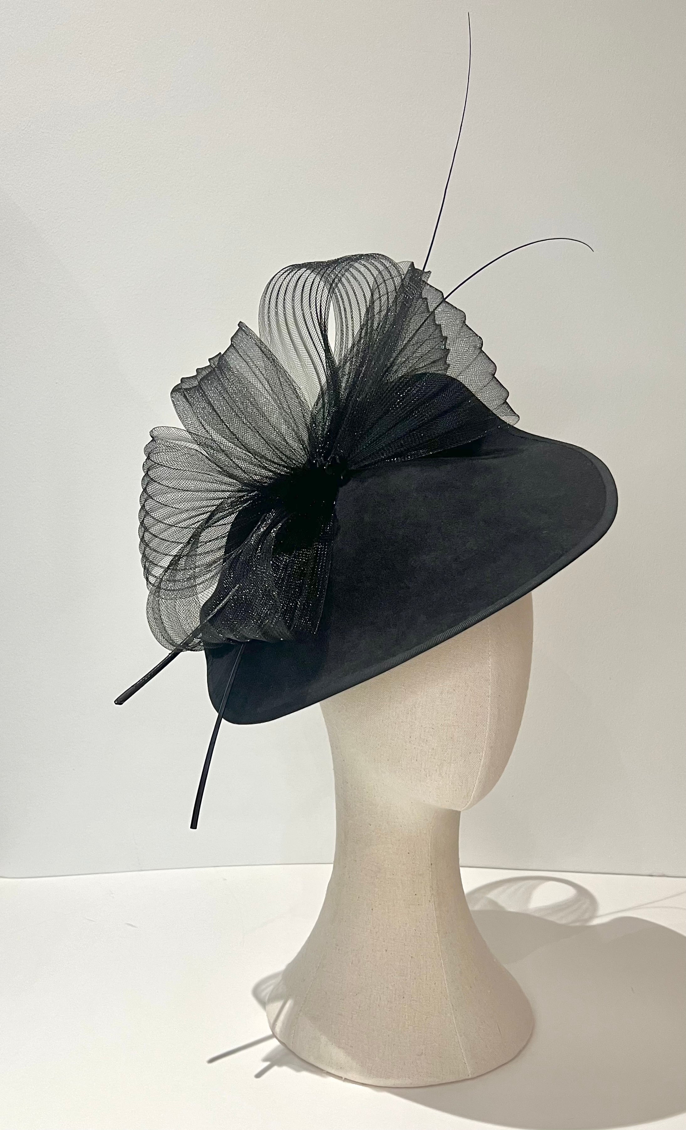 Black Folded Saucer