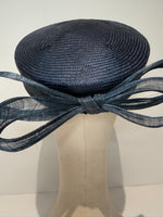 Teresa Navy Pillbox Hat