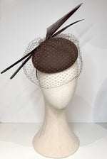 Felt Suki Hat - Brown  (Ready to Ship)