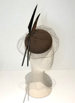 Felt Suki Hat - Brown  (Ready to Ship)