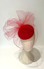 Veiled Button Hat