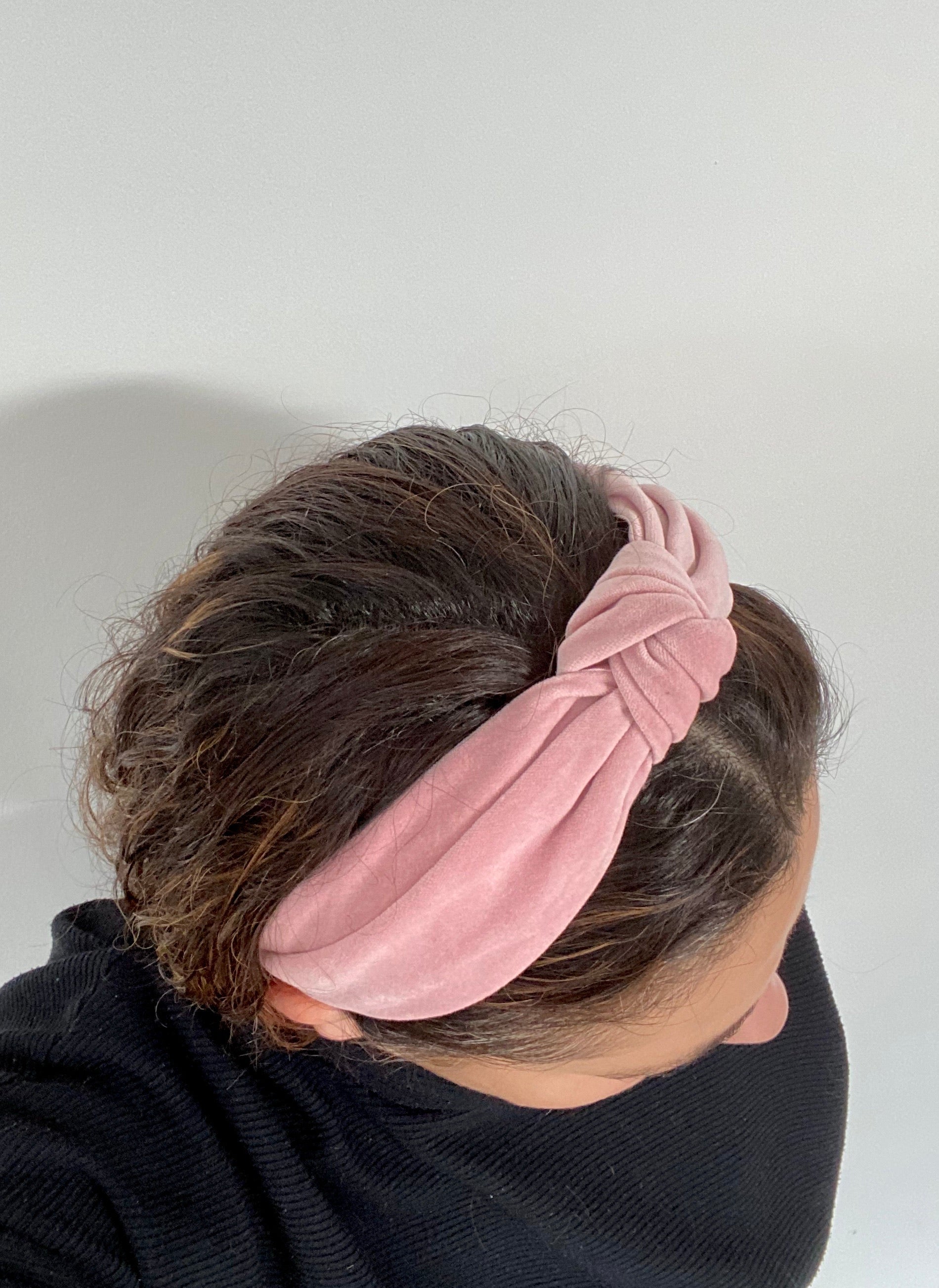 Velvet Knot Headband - various colours