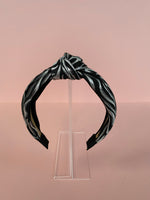 Zebra Knotted Turban Headband